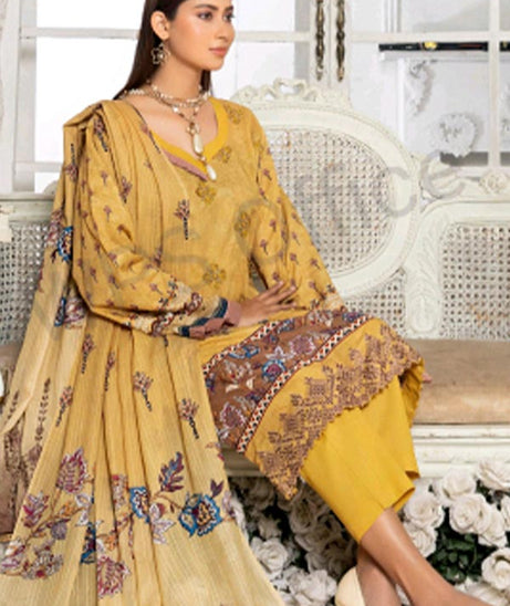 Zimal Emb Slub Lawn`24 Vol-8 D#05