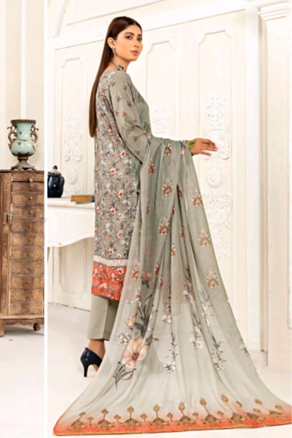 Zimal Emb Slub Lawn`24 Vol-8 D#07