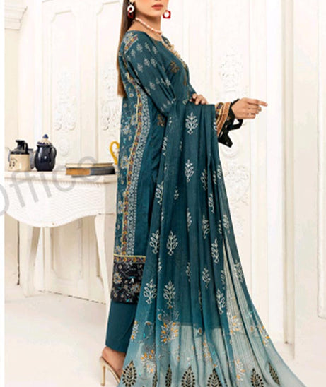 Zimal Emb Slub Lawn`24 Vol-8 D#08