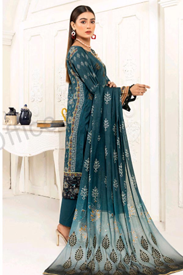 Zimal Emb Slub Lawn`24 Vol-8 D#08