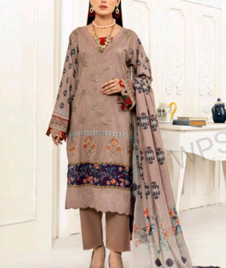 Zimal Emb Slub Lawn`24 Vol-8 D#09