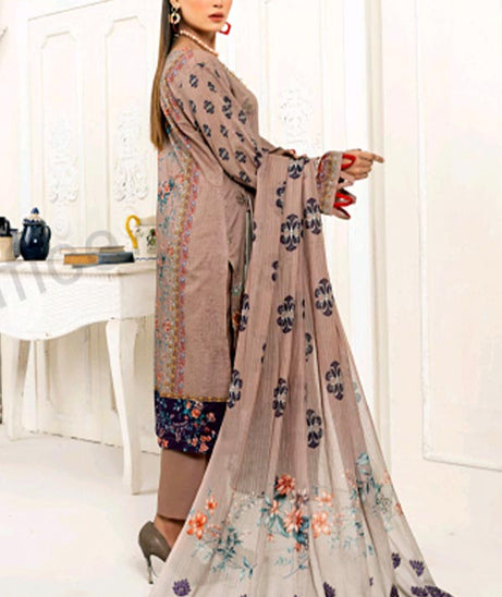 Zimal Emb Slub Lawn`24 Vol-8 D#09