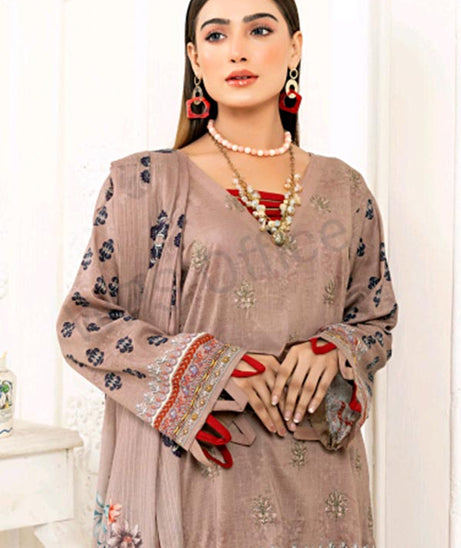 Zimal Emb Slub Lawn`24 Vol-8 D#09