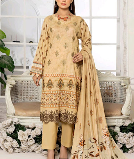 Zimal Emb Slub Lawn`24 Vol-8 D#10-A
