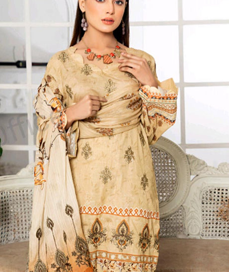 Zimal Emb Slub Lawn`24 Vol-8 D#10-A