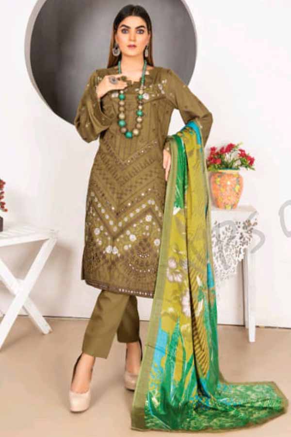 Zimal L/Emb Leather Peach`21 Vol-205 M#04