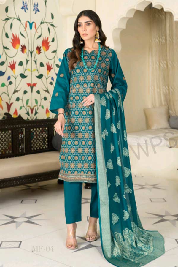 Zimal Luxury Lawn`23 Vol-210 D#04
