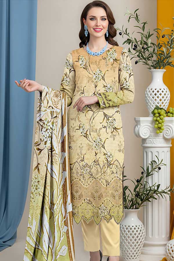 Zimal Premium Emb Lawn`26 CD#05