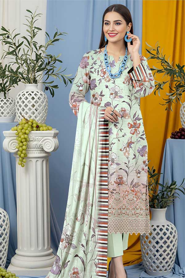 Zimal Premium Emb Lawn`26 CD#09