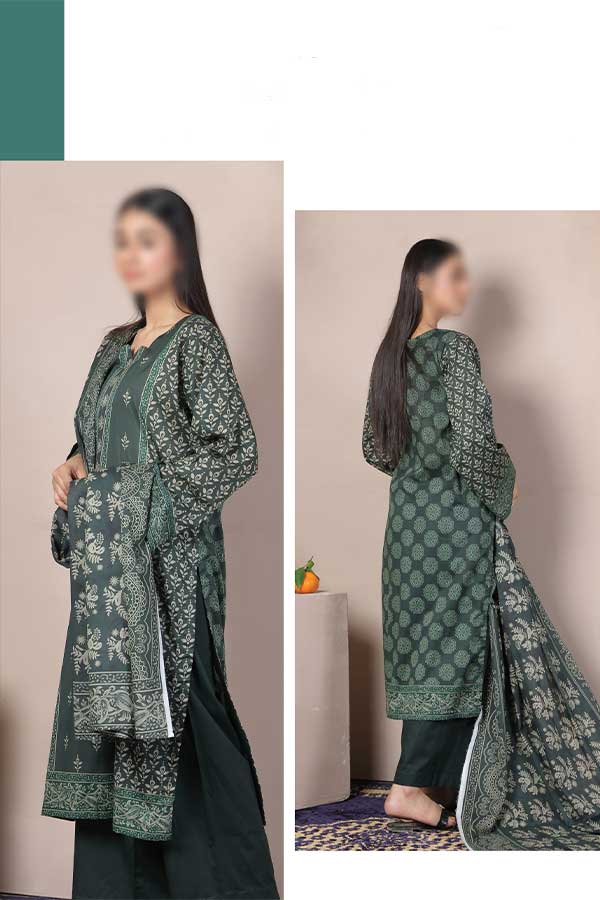 Zinnia Digital Lawn`26 D#6 (Bottel Green)