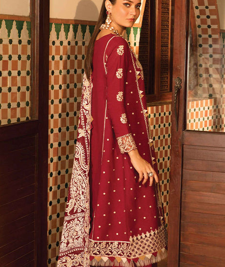 Zinnia Embroidered Linen Collection`21 D#11