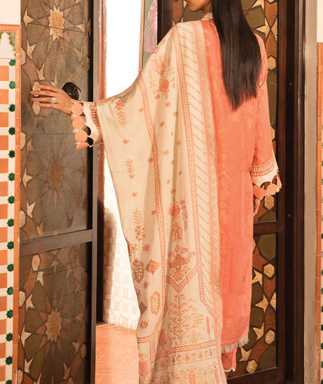 Zinnia Embroidered Linen Collection`21 D#04