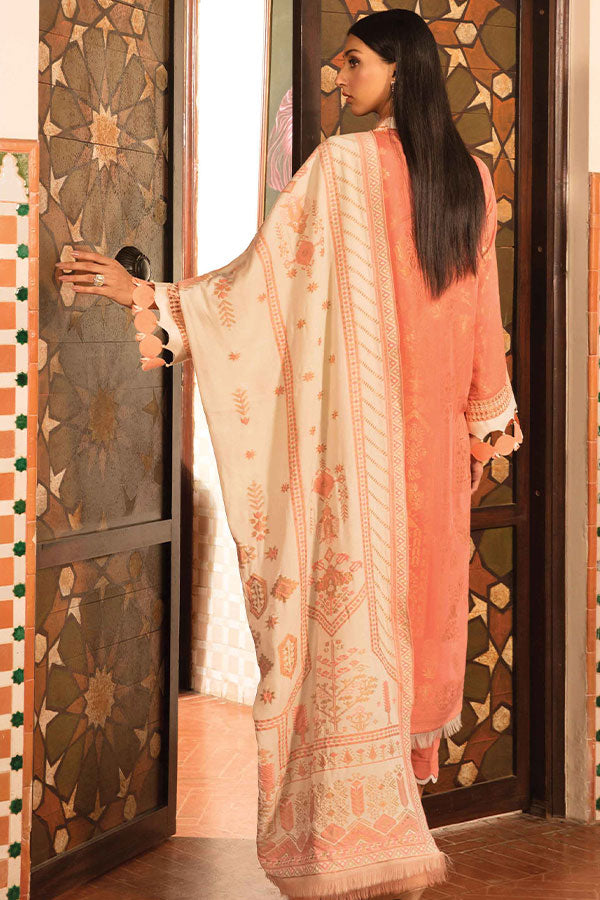Zinnia Embroidered Linen Collection`21 D#04
