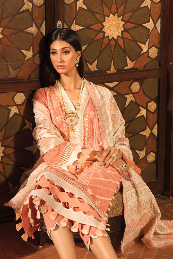 Zinnia Embroidered Linen Collection`21 D#04