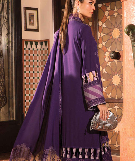 Zinnia Embroidered Linen Collection`21 D#08