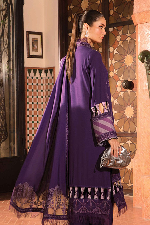 Zinnia Embroidered Linen Collection`21 D#08