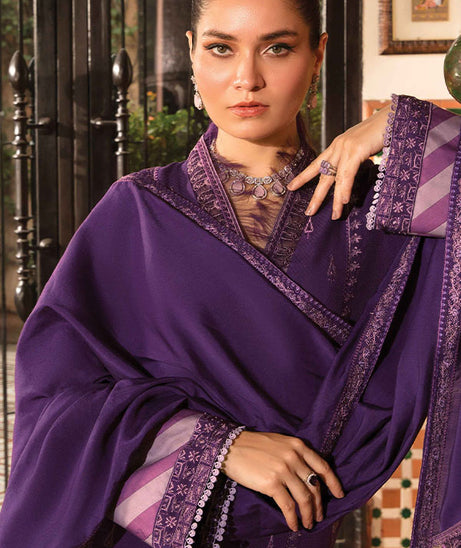 Zinnia Embroidered Linen Collection`21 D#08