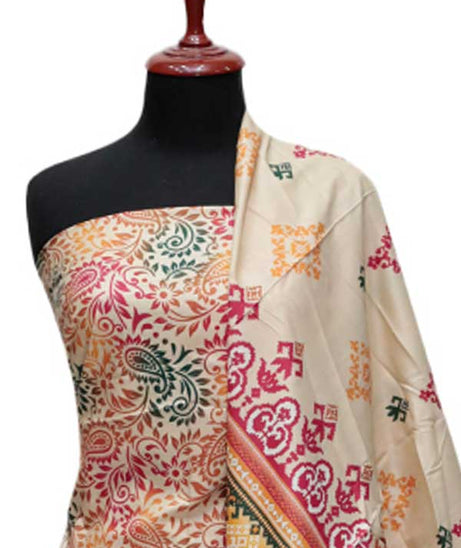 Zinnia Print Linen`24 D#1316 Golden