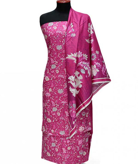 Zinnia Print Linen`24 D#1320 Pink