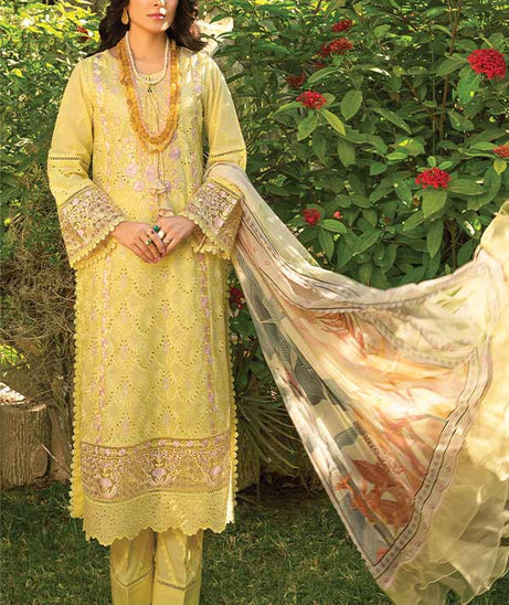 Ansab Jahangir By Zoha Luxury Lawn`21 AJL#01