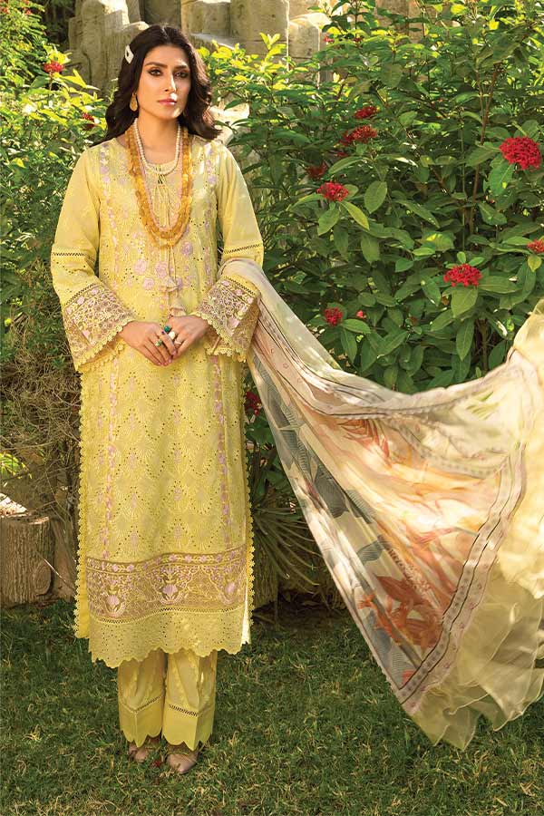 Ansab Jahangir By Zoha Luxury Lawn`21 AJL#01