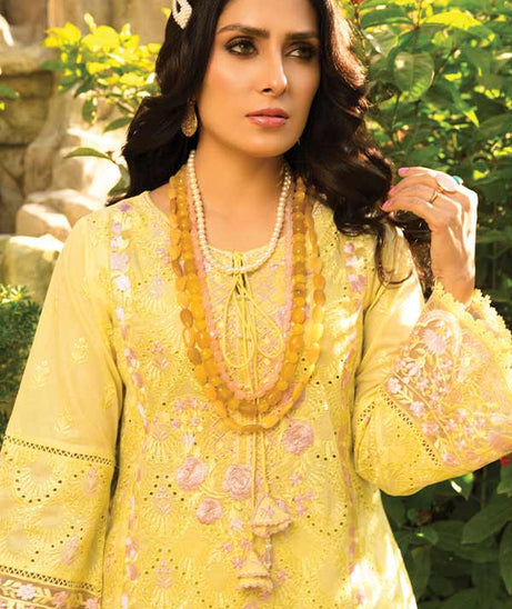 Ansab Jahangir By Zoha Luxury Lawn`21 AJL#01