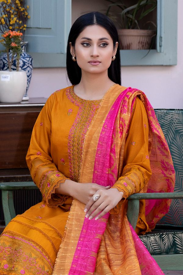 Zoha Festive Lawn`24 D#197-A