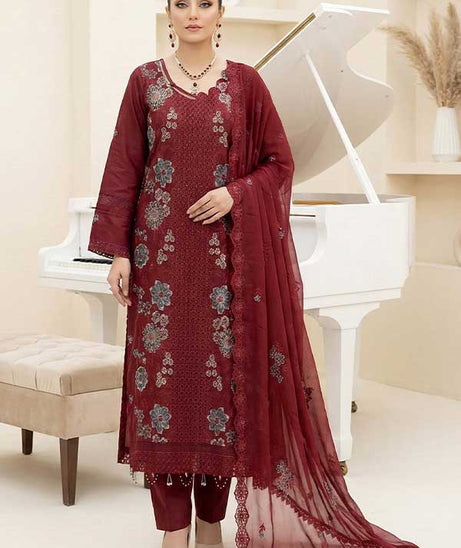 Zunaira Lavender Emb Lawn`26 L#1