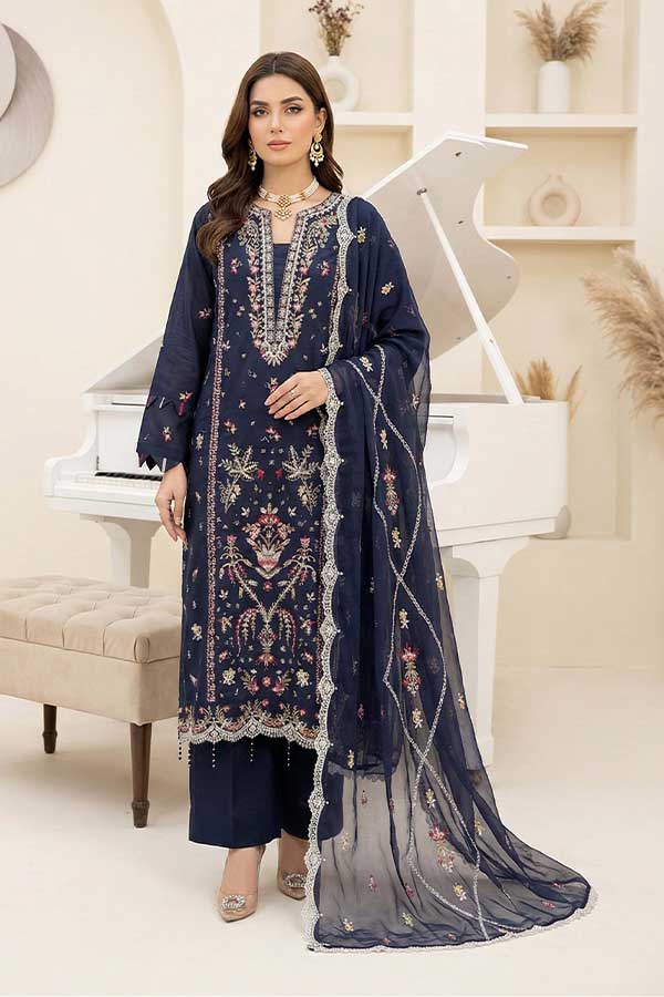 Zunaira Lavender Emb Lawn`26 L#8