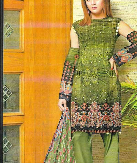 Zunaisha Umar D/Linen`22 V#4 Green