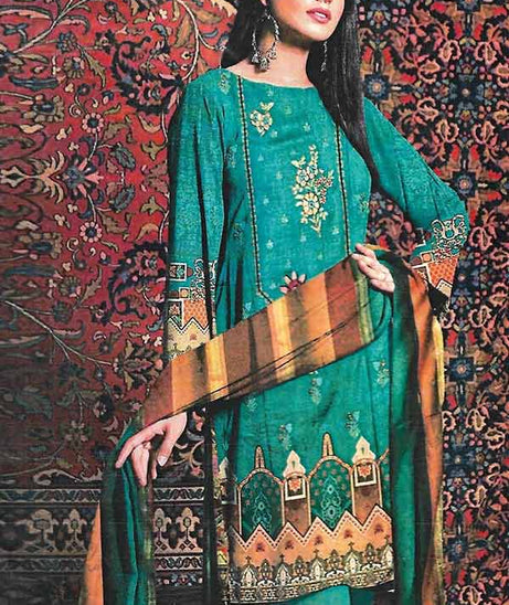 Zunaisha Umar D/Linen`22 Vol#5 Sea Green