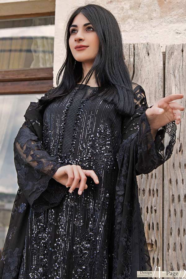 Zunuj Defination Luxurious Chiffon Collection'22 D#1