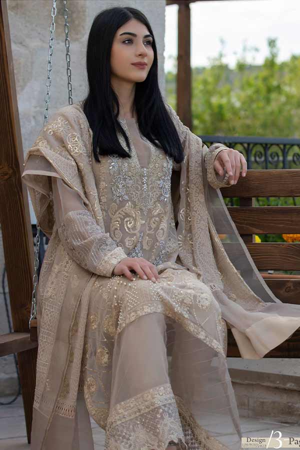 Zunuj Defination Luxurious Chiffon Collection'22 D#3