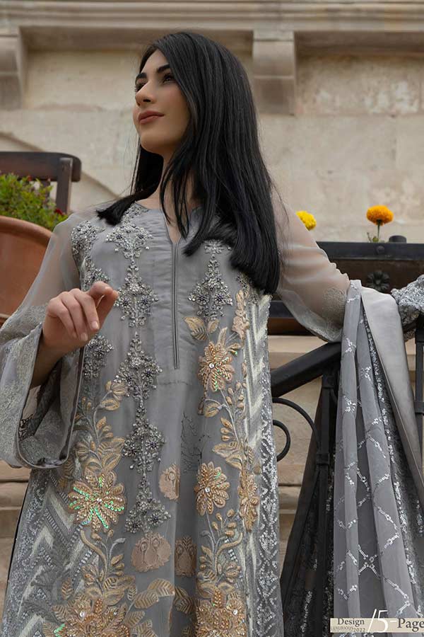 Zunuj Defination Luxurious Chiffon Collection'22 D#5