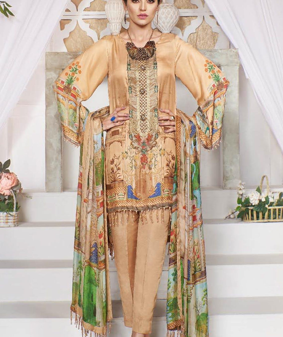 A-Meenah Abrisam C/silk'20 Gul-Raaz