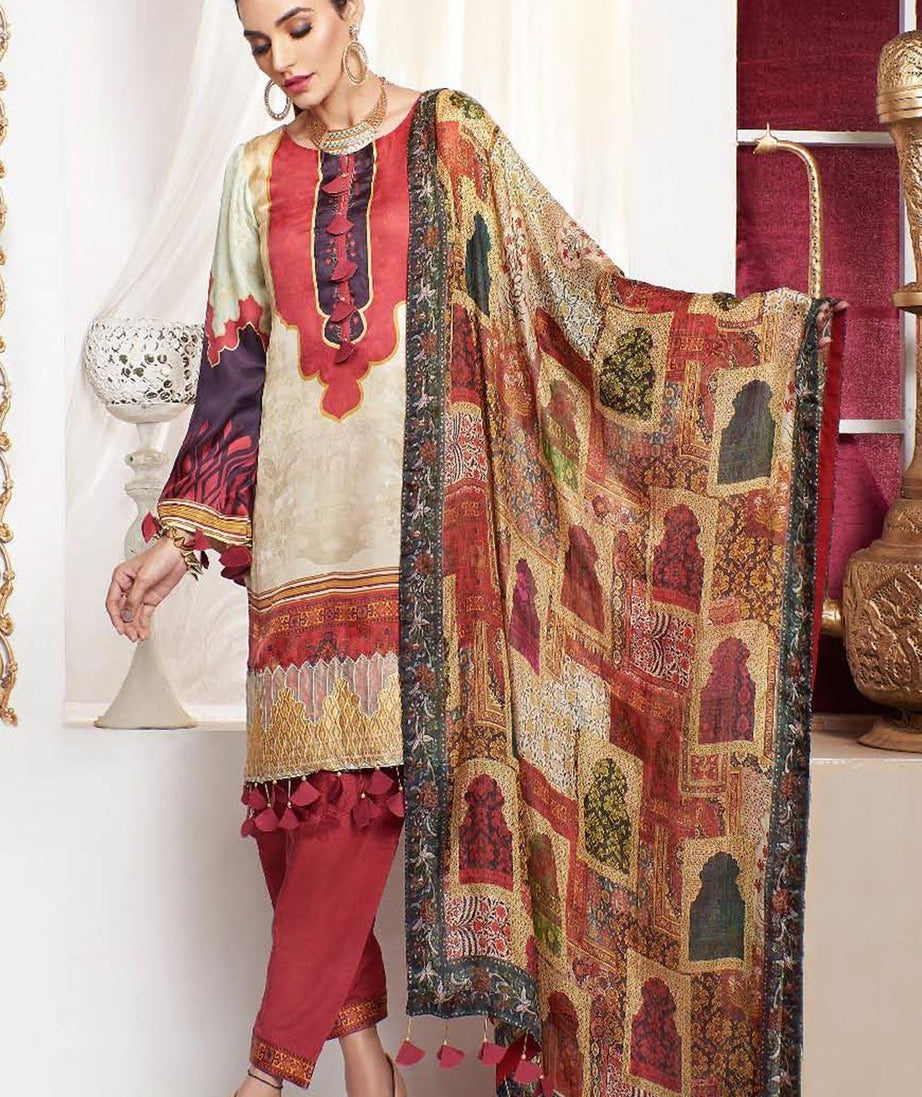 A-Meenah Abrisam C/silk'20 Shar-e-Zahek