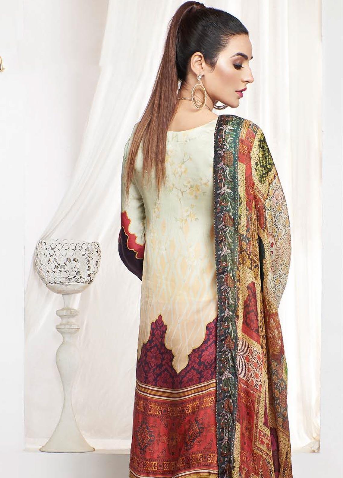 A-Meenah Abrisam C/silk'20 Shar-e-Zahek