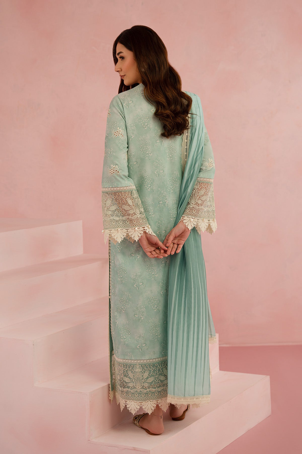 Afrozeh Floral Charm Lawn`25 AL#02