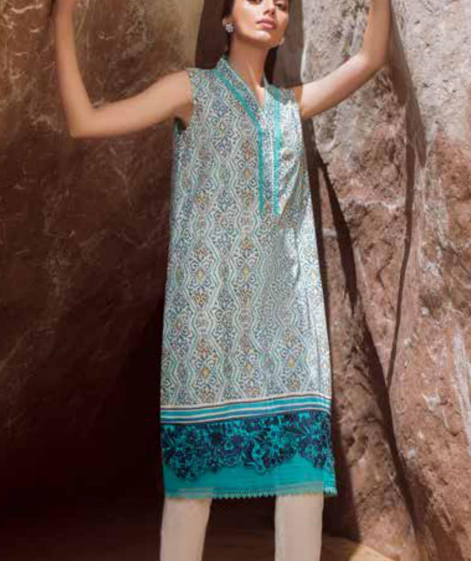 Al Karam S/S Lawn'21 SS # 18.1   V # 2 Blue