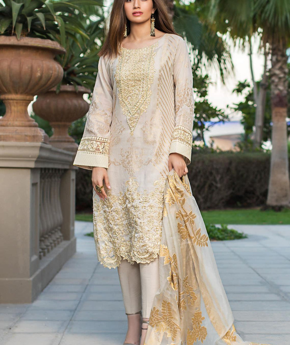 Al-Zohaib Mahiymaan Luxury Lawn`21 D#12