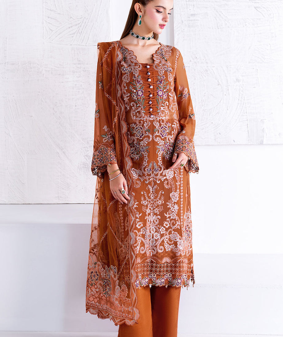 Ramsha Arzoo Chiffon`25 Vol-1 U#208