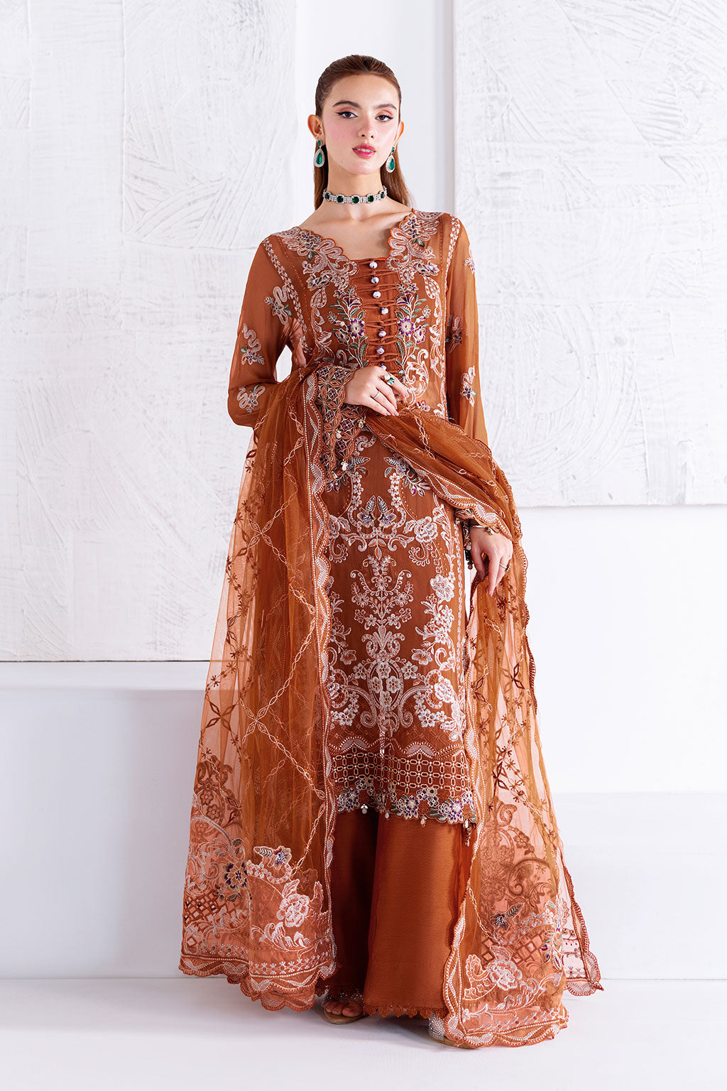 Ramsha Arzoo Chiffon`25 Vol-1 U#208