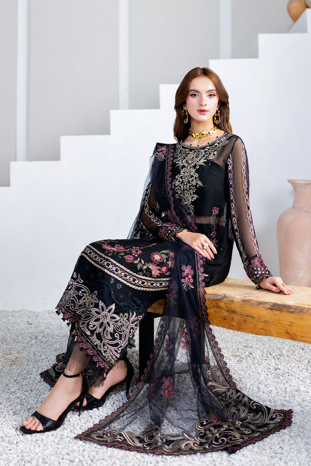 Ramsha Arzoo Chiffon`25 Vol-1 U#204