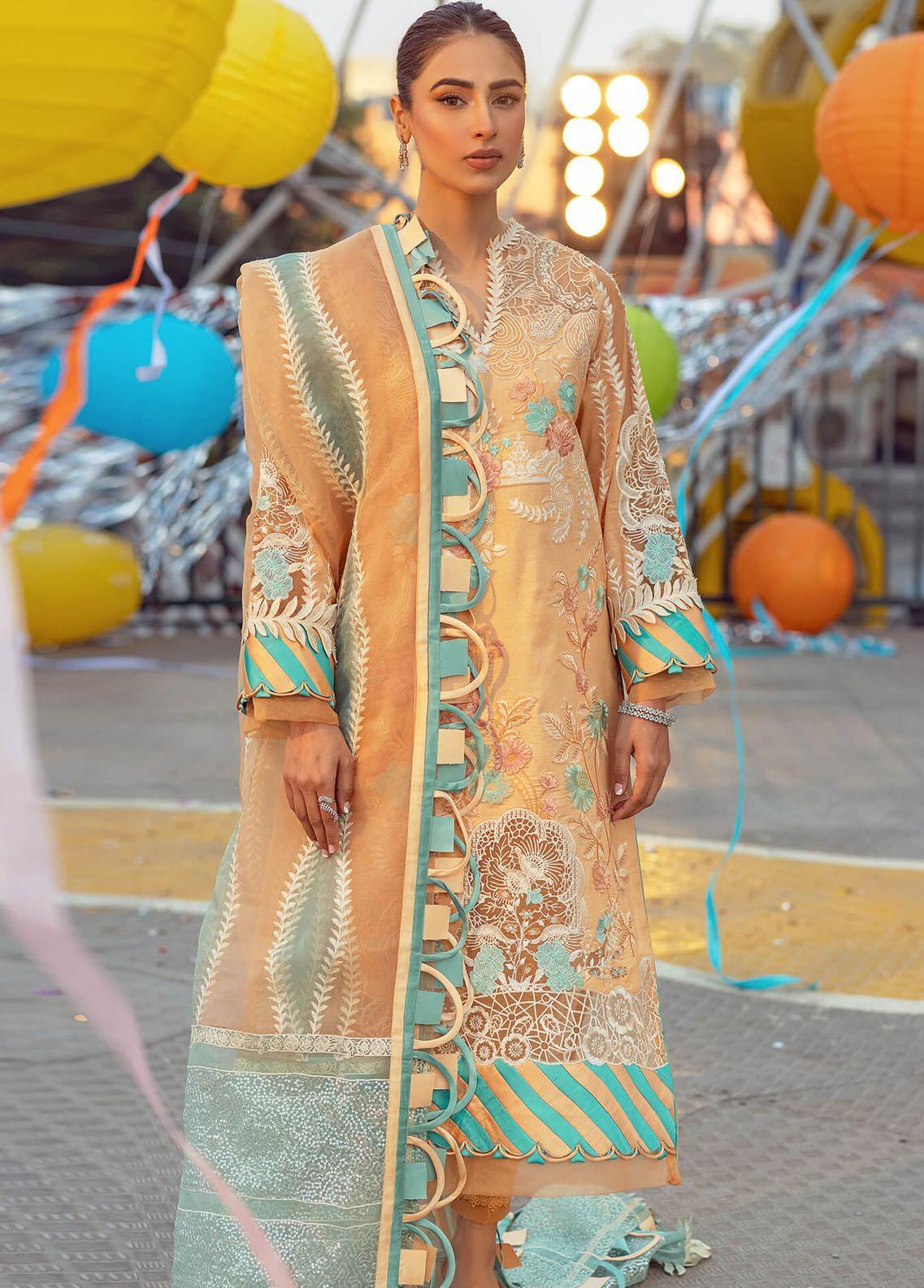 Asifa &amp; Nabeel Lilibet Luxury Lawn'22 SL#07