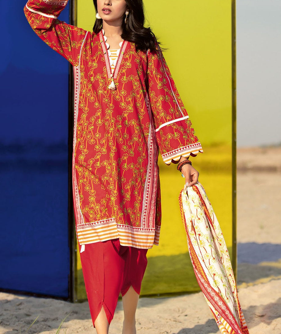Gul Ahmed Summer Lawn'21 CL#1068B