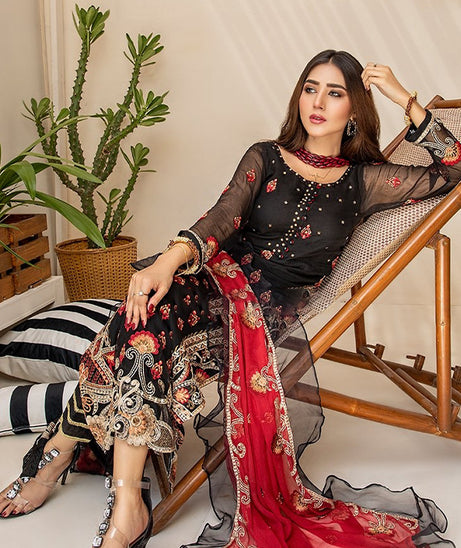 Azal Zeest Emb Chiffon`20 D#6