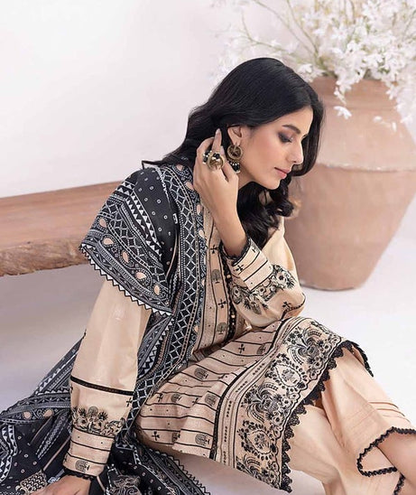 Gul Ahmed Print Lawn`24 B#42003