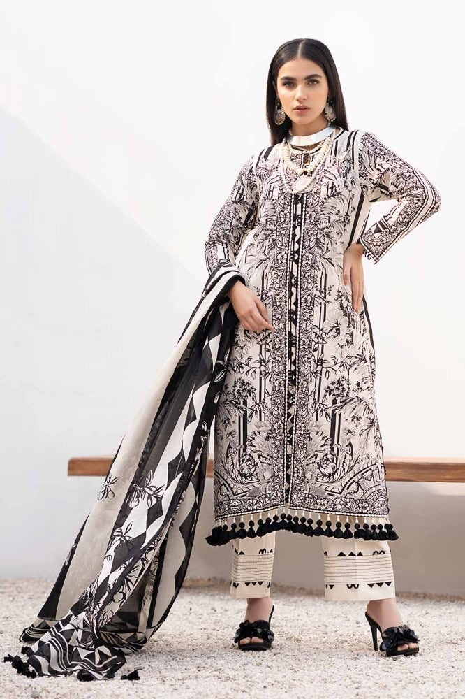 Gul Ahmed Print Lawn`24 B#42008-A