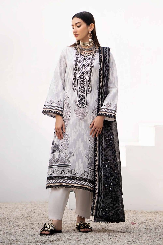 Gul Ahmed Print Lawn`24 B#42009