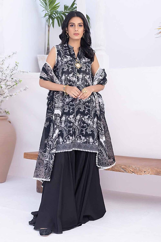 Gul Ahmed Print Lawn`24 B#42015-A